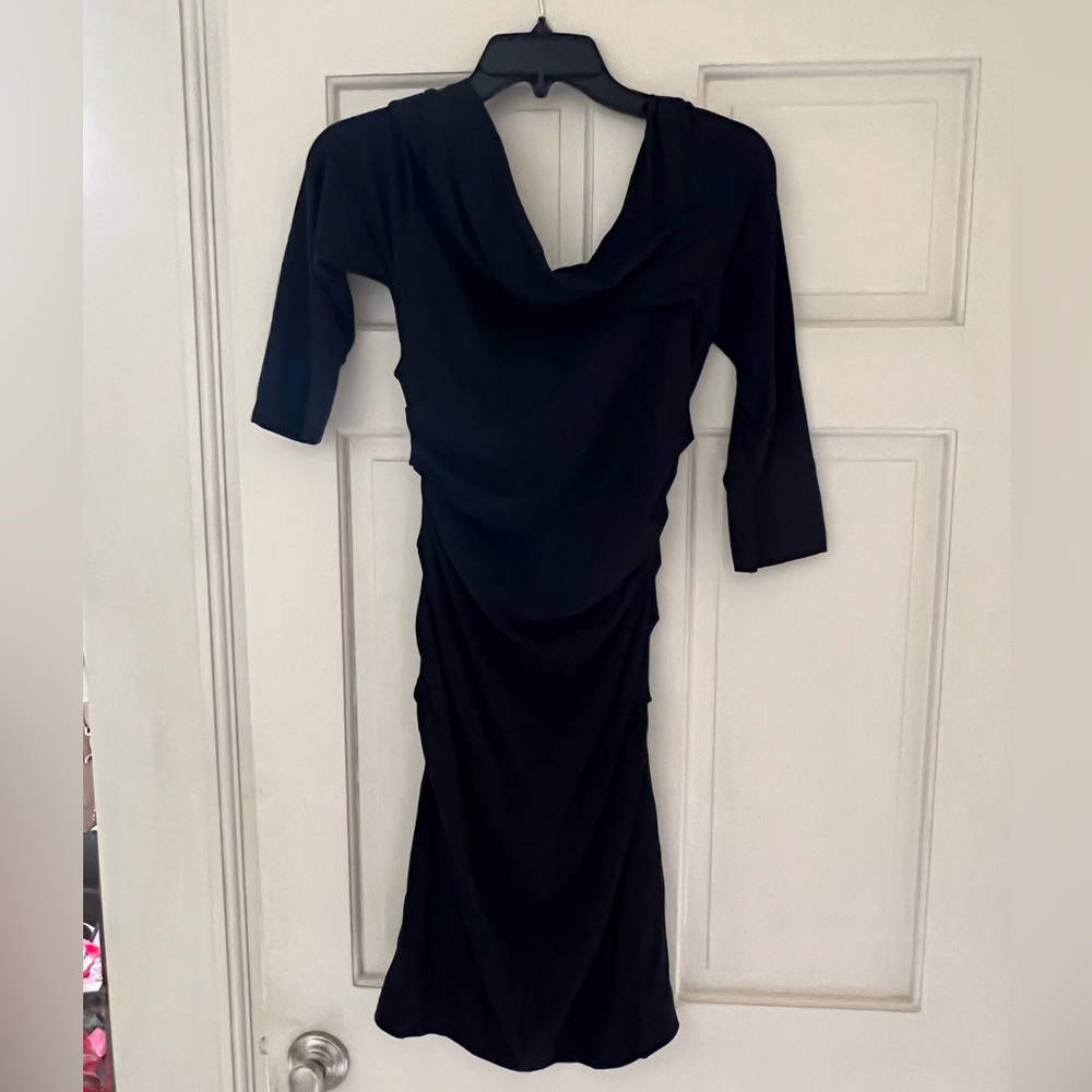 Diane Von Furstenberg Bentley Short Black Dress